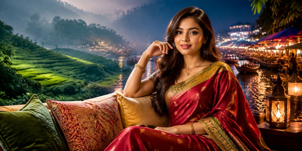 বরিশালের চা বাগানে ক্যাসিনো বিনোদনের মুহূর্ত