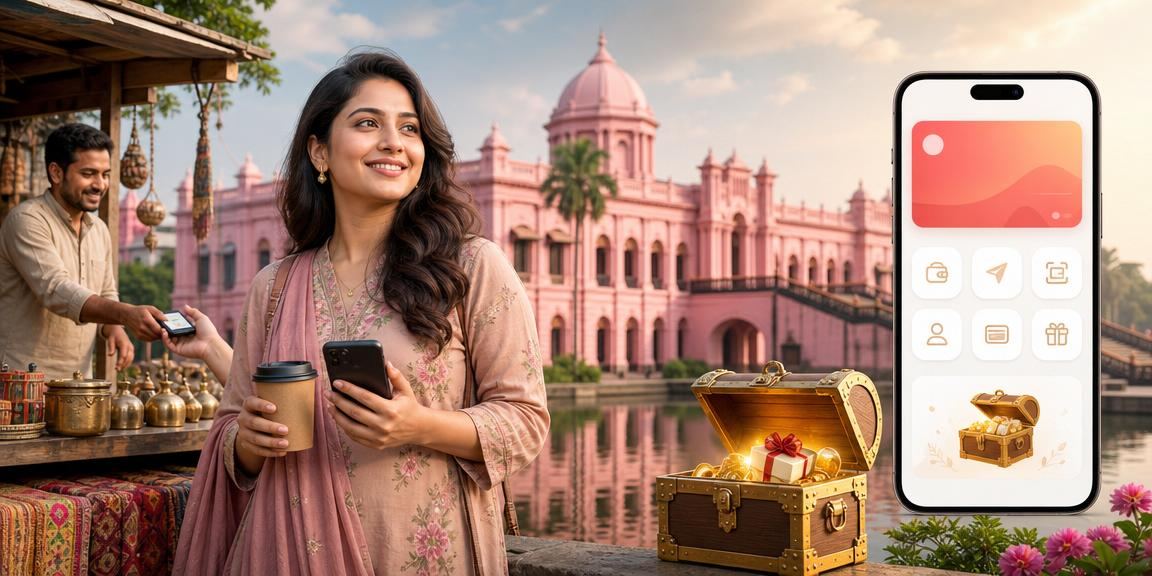 বাংলাদেশে মোবাইল পেমেন্ট ব্যবহারের ছবি