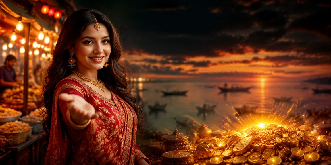 টাঙ্গুয়ার হাওরের নাইট মার্কেটে ক্যাসিনো বেটিং উপভোগরত একজন